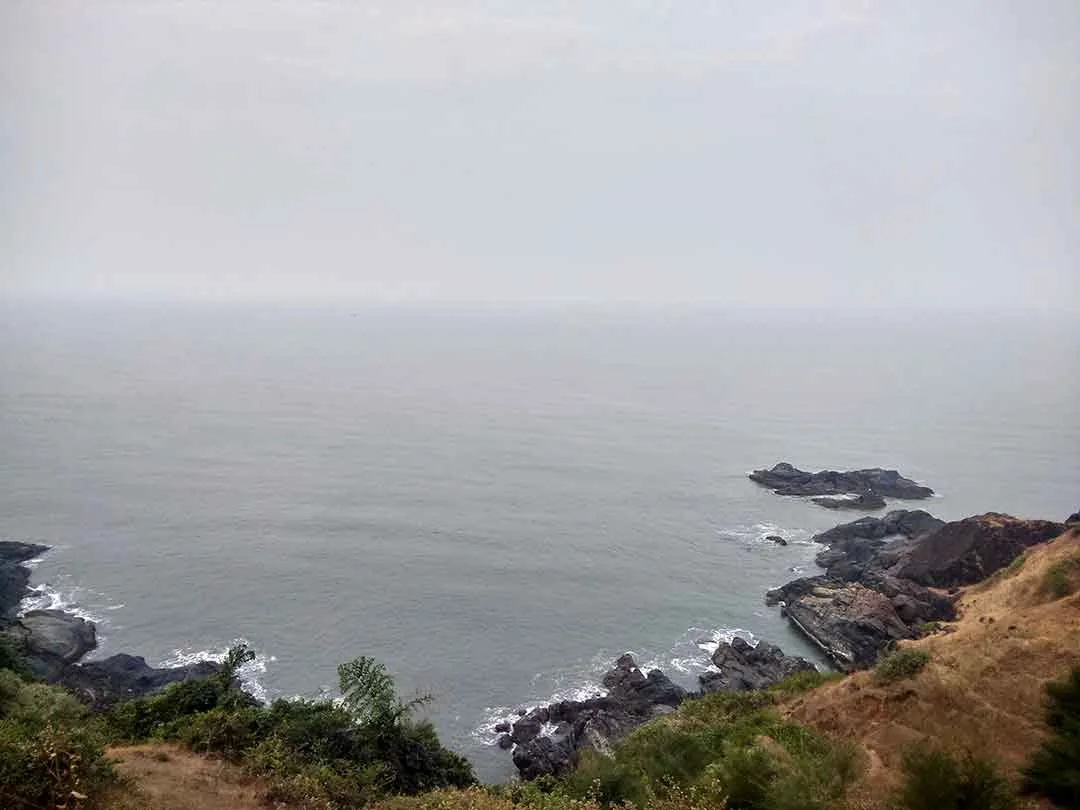 Gokarna beach on the Arabian Sea